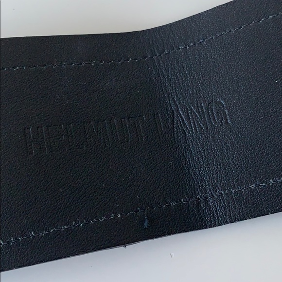 Helmut Lang | Double Buckle Leather Belt - Picture 7 of 8